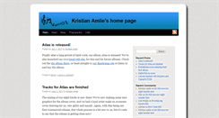 Desktop Screenshot of amlie.name