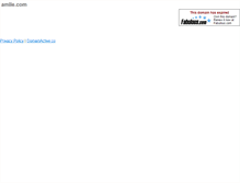 Tablet Screenshot of amlie.com
